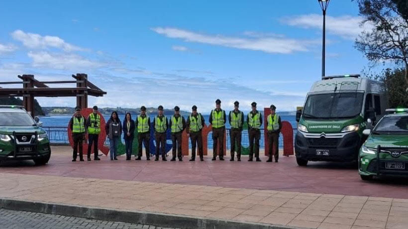 Carabineros y funcionarios municipales de Ancud llevaron a cabo el operativo Plan Centauro