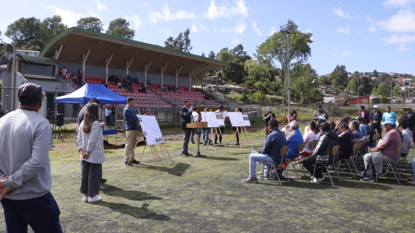 Entregan aprobación técnica para la remodelación total del Estadio de Lota Entregan aprobación técnica para la remodelación total del Estadio de Lota