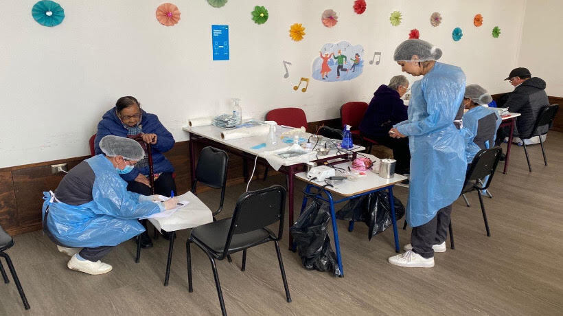 Operativo podológico beneficia a 28 adultos mayores en Achao Operativo podológico beneficia a 28 adultos mayores en Achao