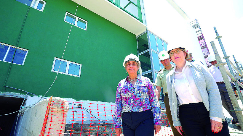 Nueva Segunda Comisaría de Carabineros de Antofagasta presenta un 90% de avance