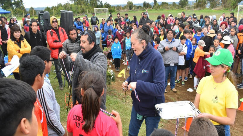 Quinchao celebró la décima tercera edición de las Olimpiadas Deportivas Escolares