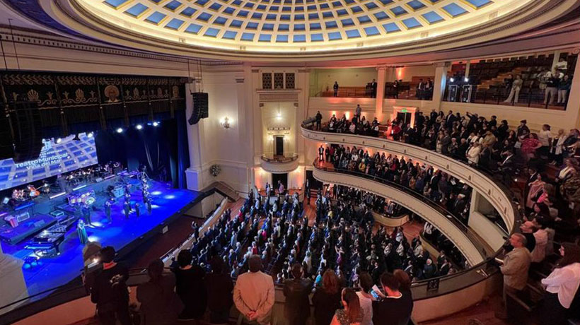 Teatro Municipal de Viña del Mar reabrió sus puertas a la música, el arte y la cultura