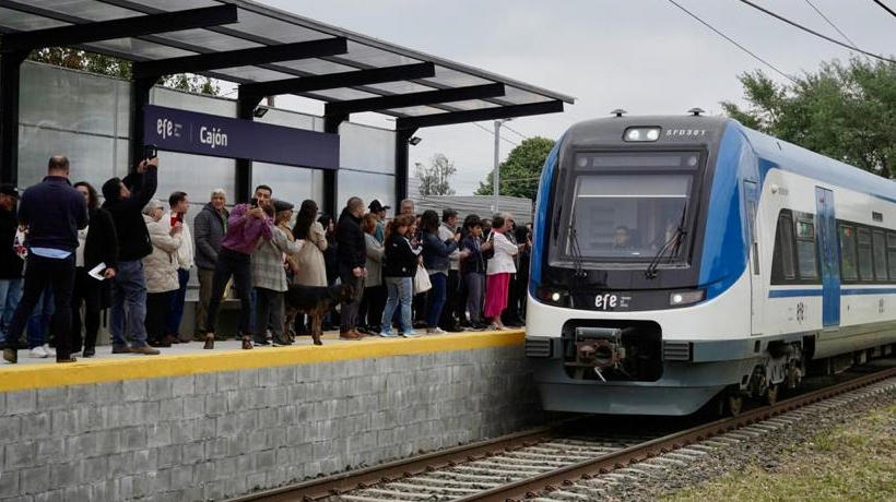 EFE inaugura nueva estación Cajón: extensión conecta Vilcún con Temuco en 11 minutos