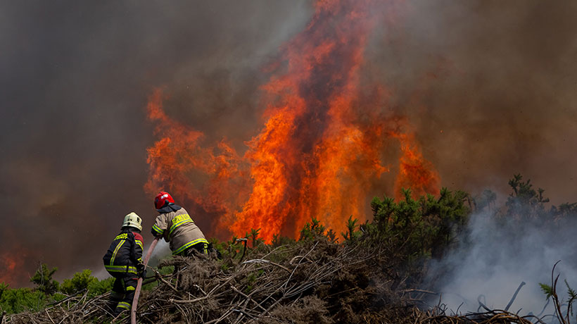 Alerta temprana preventiva para la Región de Valparaíso por amenaza de incendios forestales