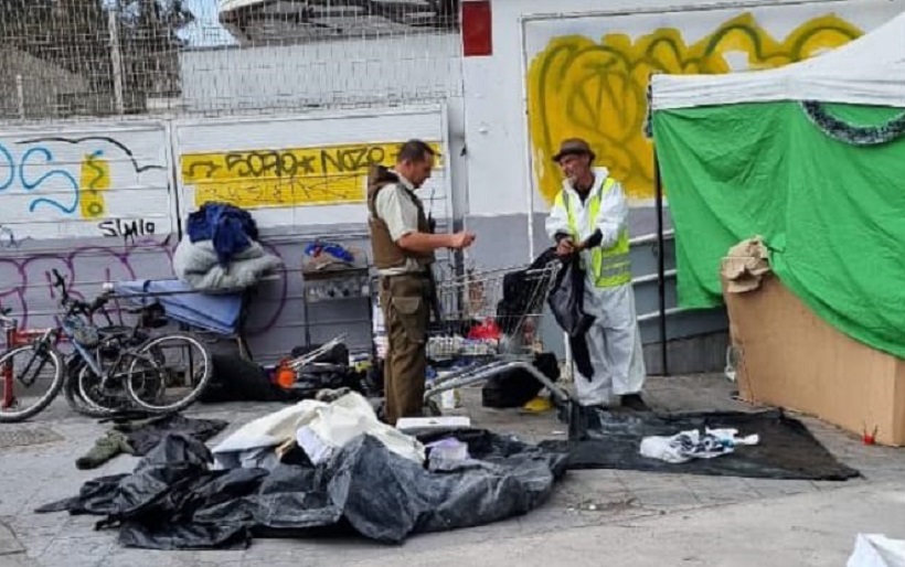 Erradican 'ruco' ubicado en el sector Avenida Brasil de Antofagasta