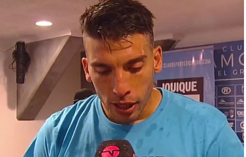 Sigue impactando: La dramática dedicatoria del defensor de Deportes Iquique, Matías Blázquez