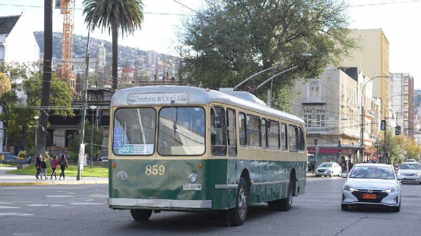 Año Nuevo en Valparaíso: Trolebuses contarán con pasajes gratis desde el 27 al 30 de diciembre