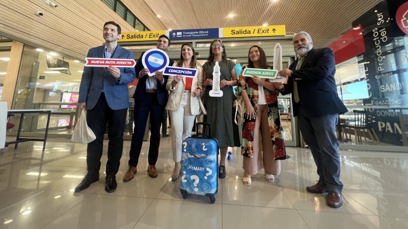 Aeropuerto Carriel Sur de Talcahuano vuelve a operar vuelos internacionales a partir de marzo de 2024