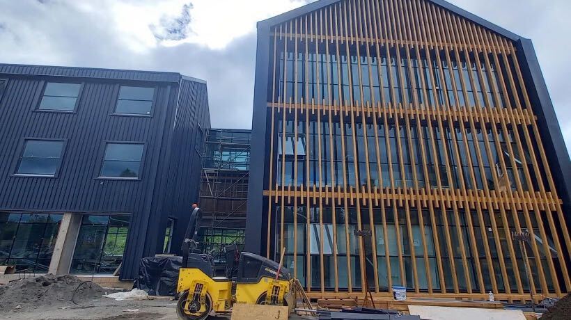 Sede Ceduc UCN en Chiloé ya alcanza el 90% de construcción