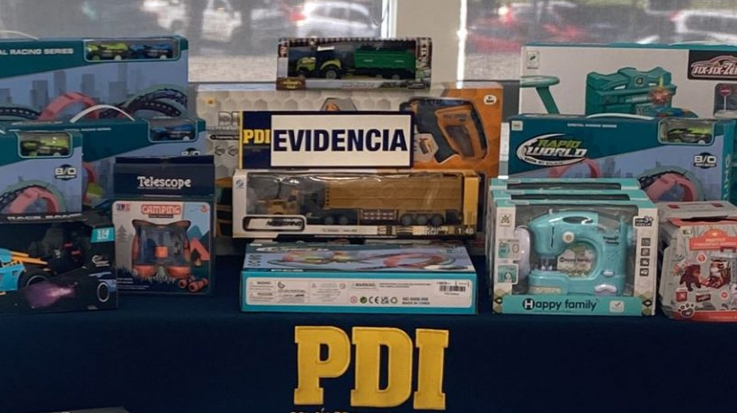 Recuperan más de $2 millones en juguetes robados desde bodega en Temuco Recuperan más de $2 millones en juguetes robados desde bodega en Temuco