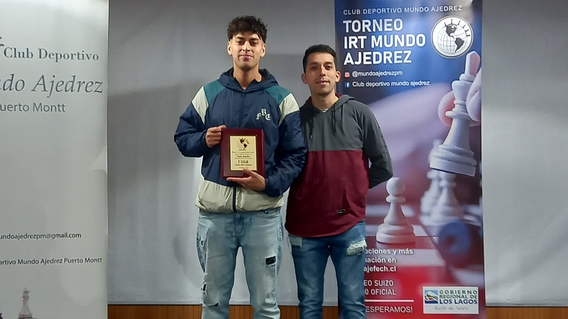 Cristóbal Soto Mancilla es el nuevo campeón de ajedrez de Puerto Montt