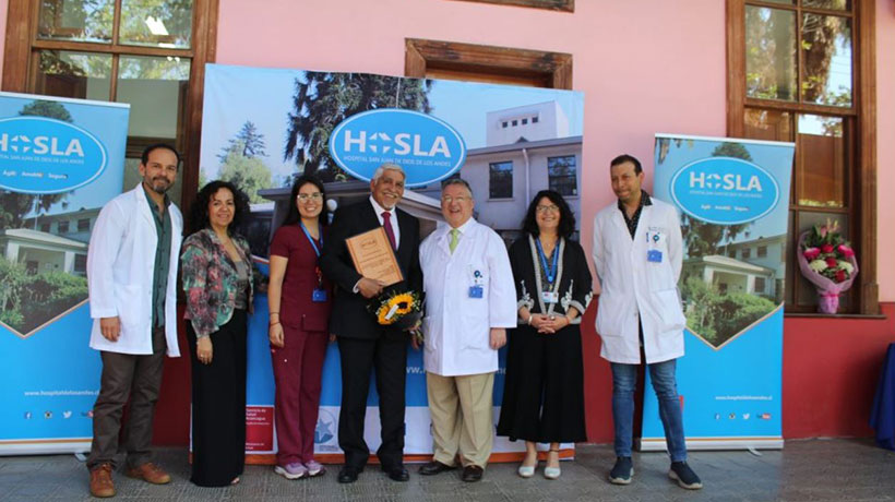 Trabajadores del Hospital de Los Andes recibieron homenaje tras acogerse a retiro