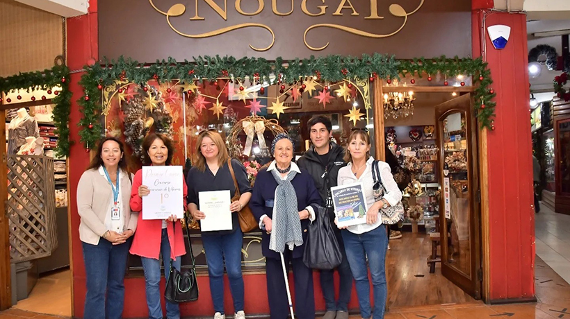 Anuncian ganadores de concurso “La mejor vitrina navideña” en Osorno