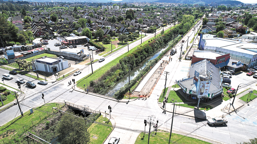 Esperada ampliación y mejoramiento de la  Avenida Gabriela Mistral ya está en marcha