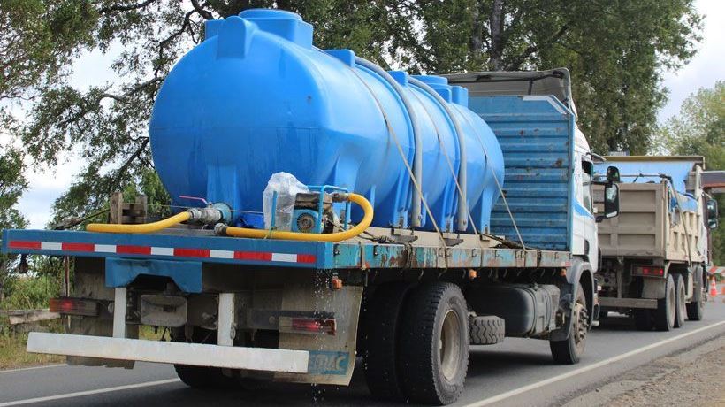 Aumenta entrega de agua en camiones aljibes en sectores rurales de la provincia de Osorno Aumenta entrega de agua en camiones aljibes en sectores rurales de la provincia de Osorno