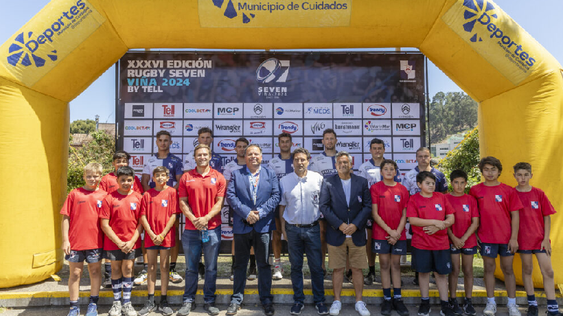 Esta jornada comienza la edición del Rugby Seven Viña 2024