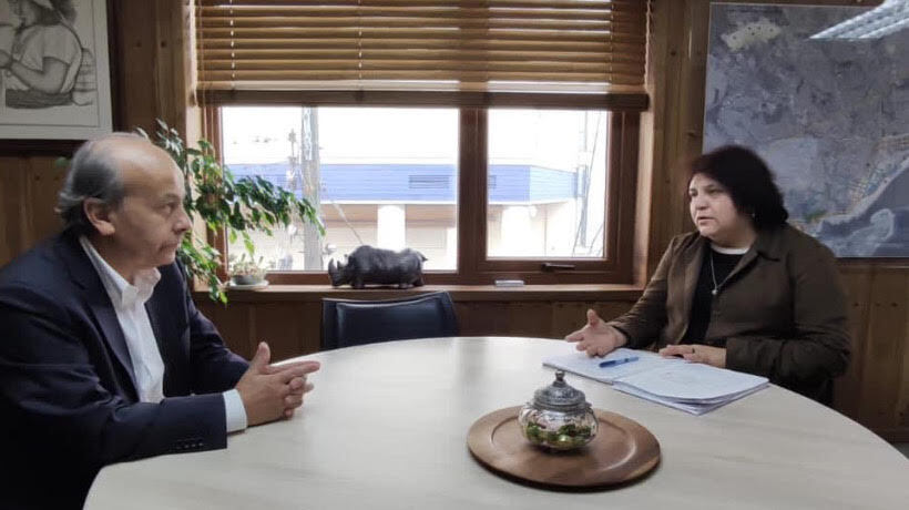 Autoridades y gerente general de Fisa planifican nueva edición de Aqua Sur en Puerto Montt