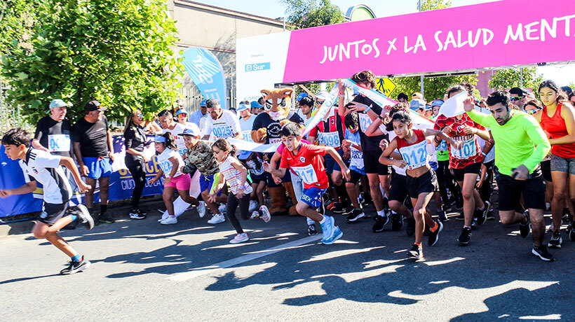 Corrida Diario El Sur congregó a más de tres mil personas con foco en la salud mental