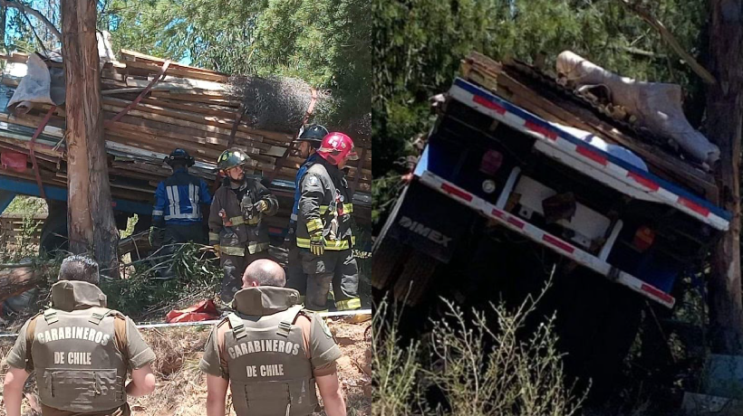 Mujer falleció tras choque de camión en Laguna Verde