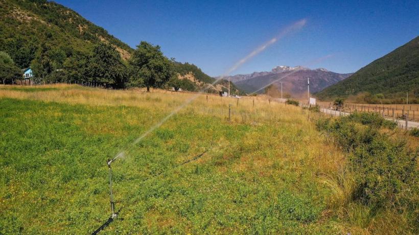 Inauguran amplio sistema de riego para cultivos tradicionales y ganado en Alto Biobío
