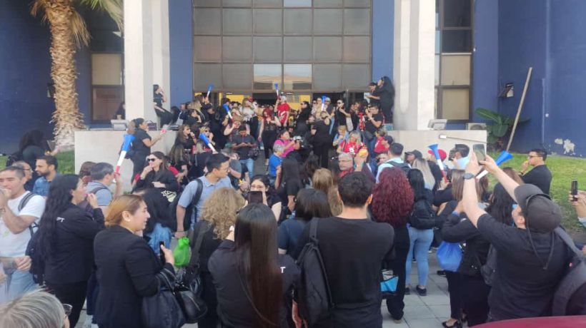 Trabajadores de módulos de Zofri se manifiestan en desacuerdo por horario laboral