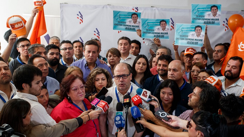 Democracia Cristiana presenta candidatos a elecciones municipales y pretende competir entre “80 y 90 comunas” con pacto oficialista