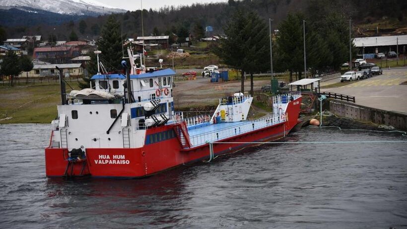 Barcaza Hua Hum vuelve hoy a sus operaciones en Panguipulli
