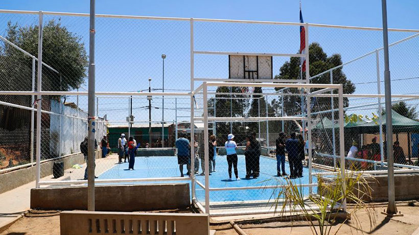 Valparaíso: vecinos de Placeres cuenta con nuevo espacio deportivo comunitario