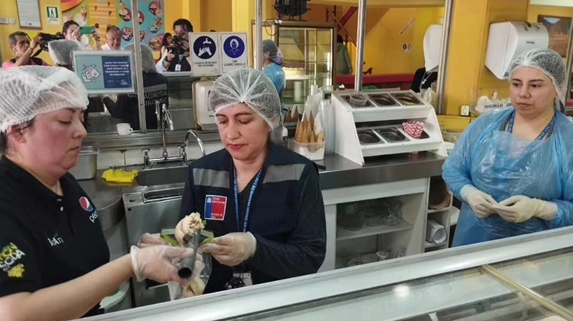 Fiscalizan heladerías en la comuna de Osorno para evitar riesgo sanitario