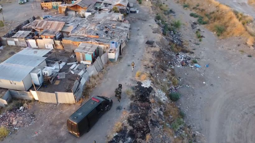 Encontraron "casa de tortura" ligada al Tren de Aragua en sector Rinconada de Maipú
