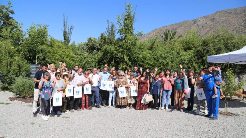 Posta Rural Chile Vecinos de San Esteban inauguran un huerto comunitario en la Posta ...