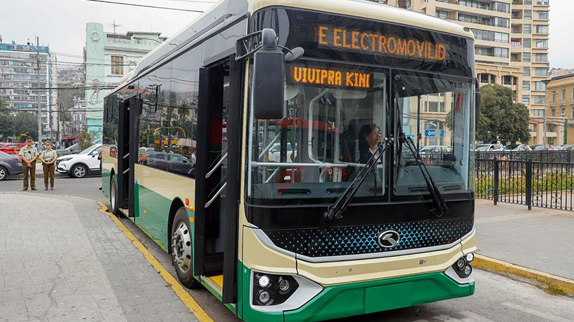 Flota de buses eléctricos reforzarán el transporte público en Valparaíso: operarán en el segundo semestre Flota de buses eléctricos reforzarán el transporte público en Valparaíso: operarán en el segundo semestre