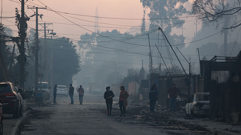 Toque de queda en comunas de la Región de Valparaíso por incendios: ¿cuáles son las consecuencias de infringirlo?