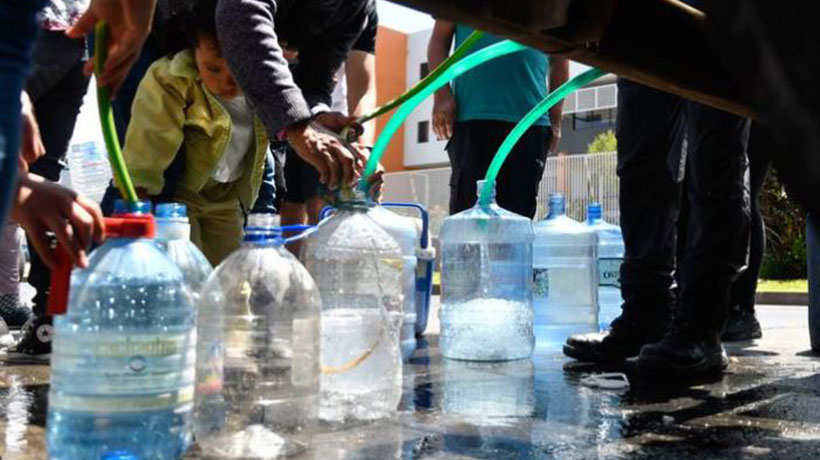Esval mantiene corte solidario de agua en Quilpué: reitera llamado a consumo moderado Esval mantiene corte solidario de agua en Quilpué: reitera llamado a consumo moderado