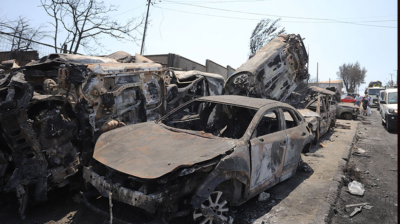 Incendio en barrio industrial El Salto en Viña: Fernando Reitz informó que al menos 10 empresas sufrieron pérdidas