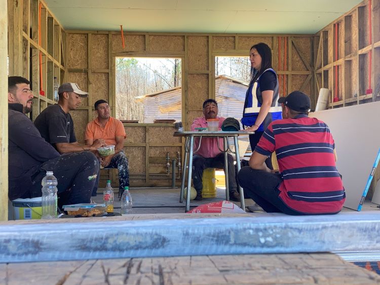 Santa Juana: avanza la reconstrucción de viviendas tras un año de los incendios forestales
