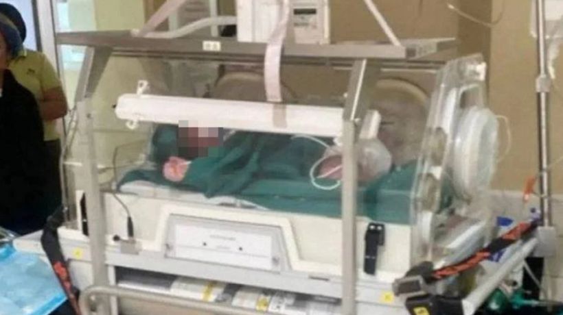 Murió guagua nacida en Curanilahue y que se convirtió en la más grande de Chile tras pesar más de 7 kilos