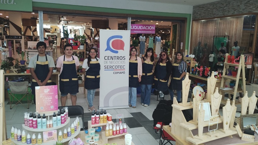 Emprendimientos de Sercotec expondrán sus productos en el Mall Plaza Copiapó