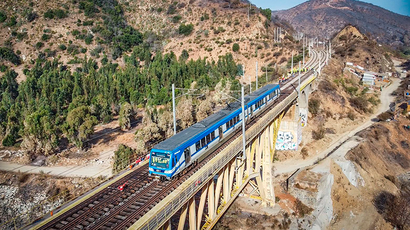 Anuncian normalización del Tren Limache-Puerto: tendrá una frecuencia de 15 minutos