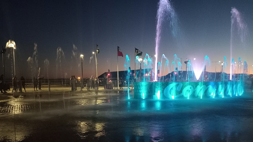 Afirman que pileta de las aguas danzantes de Puerto Montt está repuesta en un 90%