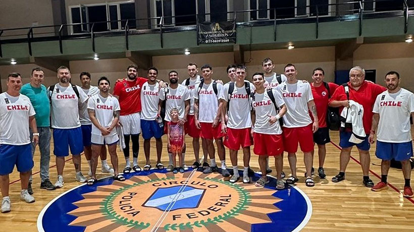 Basquetbol en Valdivia: Chile enfrentará a Argentina por clasificatorias para la AmeriCup 2025