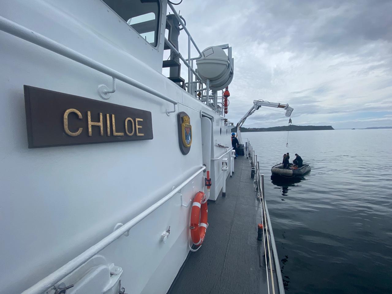 La Armada sorprendió en Chiloé a 13 lanchas infringiendo las normas