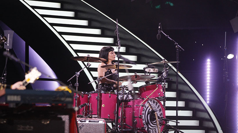 ¿Quién es Cancamusa?: la mujer que reemplaza al baterista de Los Bunkers en Viña 2024
