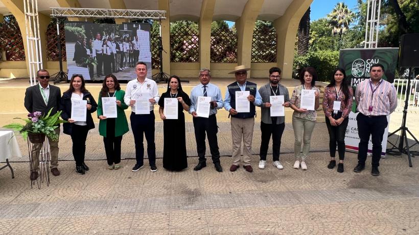 Alcaldes de Maule, Ñuble y Biobío rechazan proyecto eléctrico por considerarlo perjudicial para el medioambiente Alcaldes de Maule, Ñuble y Biobío rechazan proyecto eléctrico por considerarlo perjudicial para el medioambiente