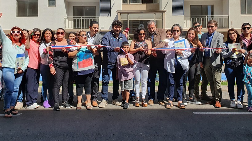 Quillota: proyecto habitacional Peumayén Norte entregó llaves de sus nuevos hogares a 160 familias