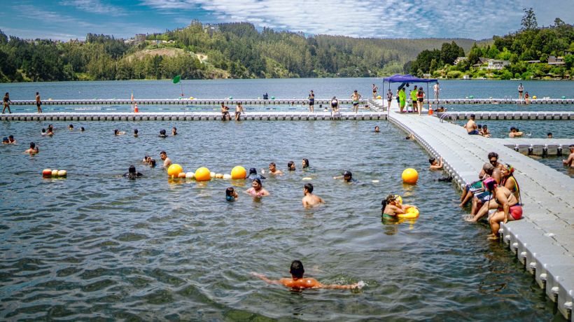 Entradas libres al balneario municipal Laguna Chica de San Pedro de la Paz experimentaron un crecimiento del 55%