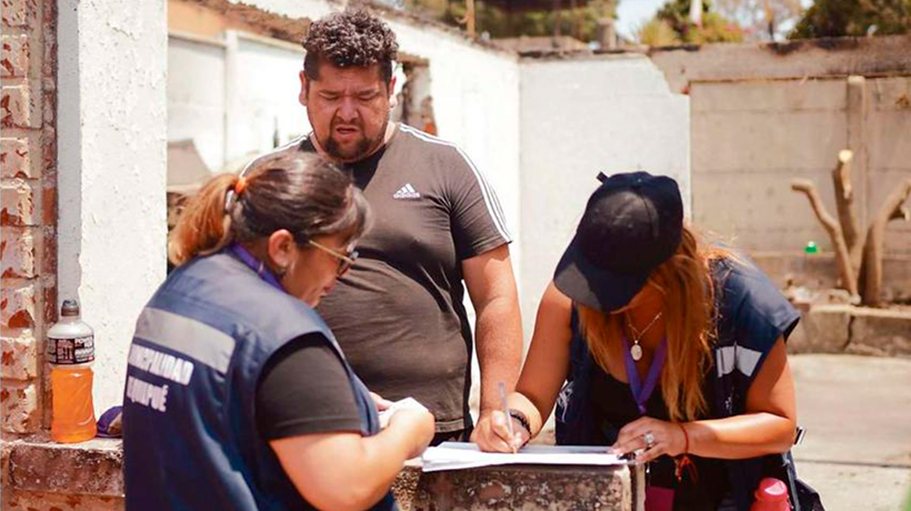 Megaincendio: ficha FIBE detecta falsos damnificados