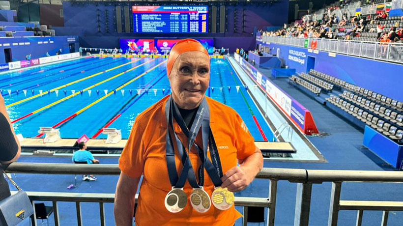 “No recibimos nada por ganar”: el lamento de Eliana Busch pese a conseguir cuatro medallas de oro en Mundial de Natación