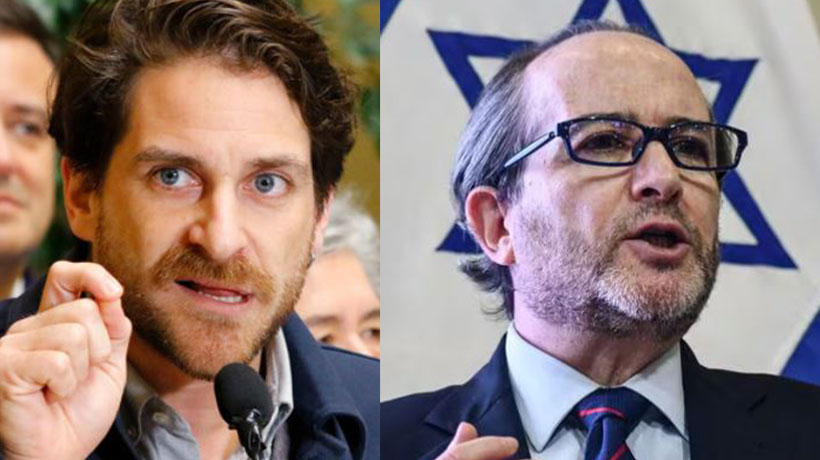 “Lo pide a gritos”: Gonzalo Winter se muestra a favor de expulsar al embajador de Israel en Chile