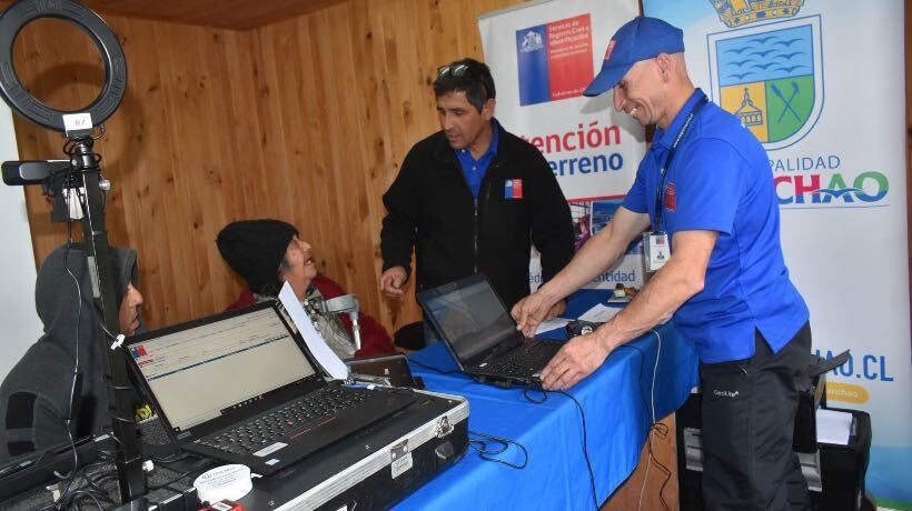 Registro Civil llega llega hasta isla Apiao en esta jornada Registro Civil llega llega hasta isla Apiao en esta jornada